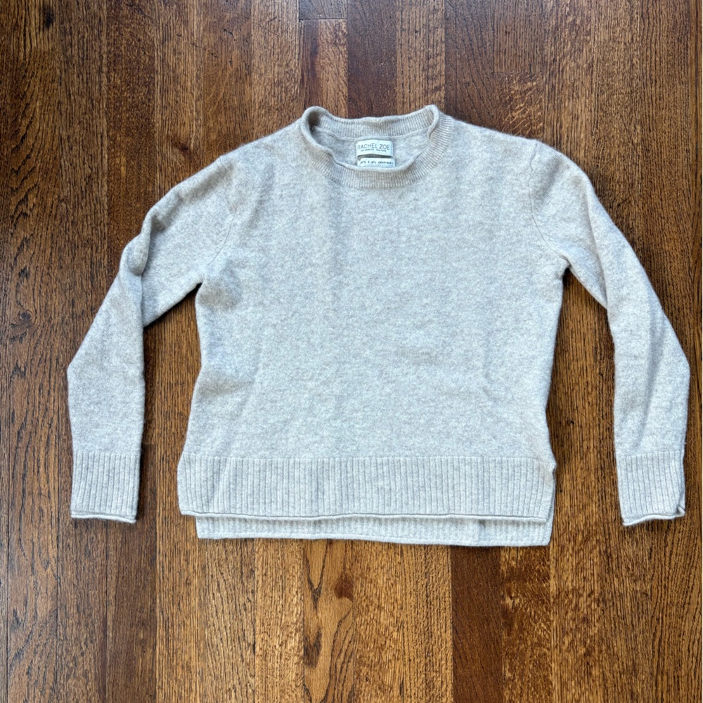 Rachel Zoey cashmere roll neck sweater S